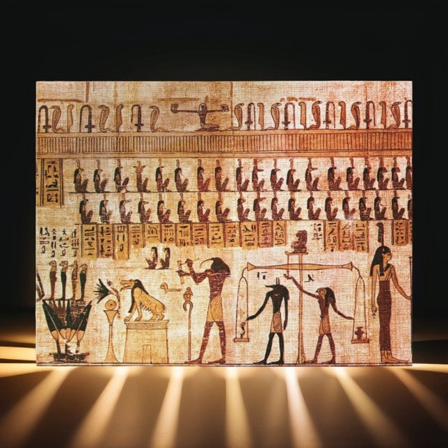 Ancient Egyptians Death Court Maat Godess Postcard (Creator Uploaded)