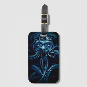Ancient Eldtich Horror: Deep Ocean Kraken Luggage Tag