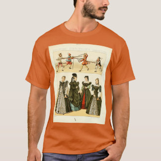 Ancient European fashion and lifestyle 15th 16th c T-Shirt