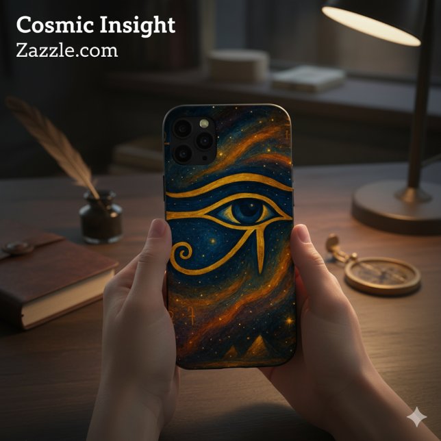 Ancient Eye of Horus Cosmic Mystique Case-Mate iPhone Case (Creator Uploaded)
