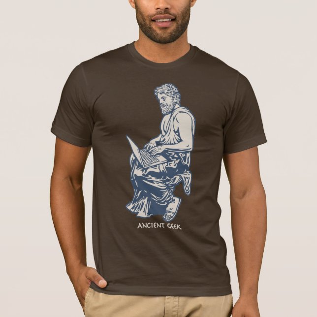 Ancient Geek T-Shirt (Front)