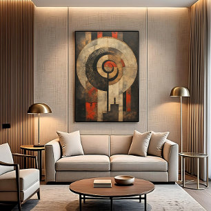 Ancient Geometric  Canvas Print