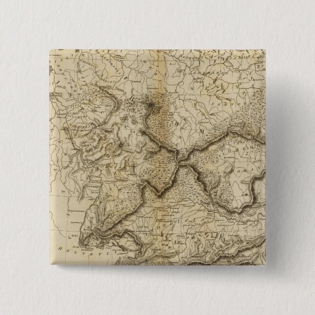 Ancient Germany 15 Cm Square Badge (Front)