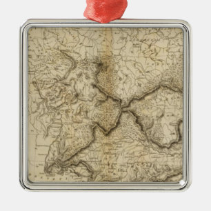 Ancient Germany Metal Tree Decoration