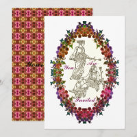 Ancient Grecian Fashions Invitation
