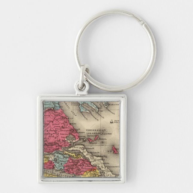 Ancient Greece 2 Key Ring (Front)