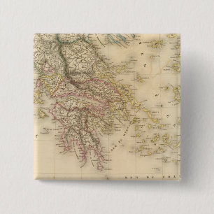 Ancient Greece 3 15 Cm Square Badge