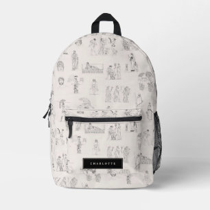 Ancient Greece Classical Greek History Custom Name Printed Backpack