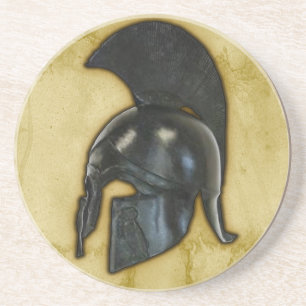 Ancient Greece Helmet Coaster