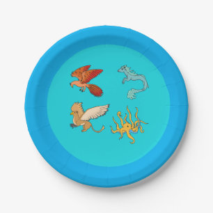 Ancient Greece Mythology Paper Plate