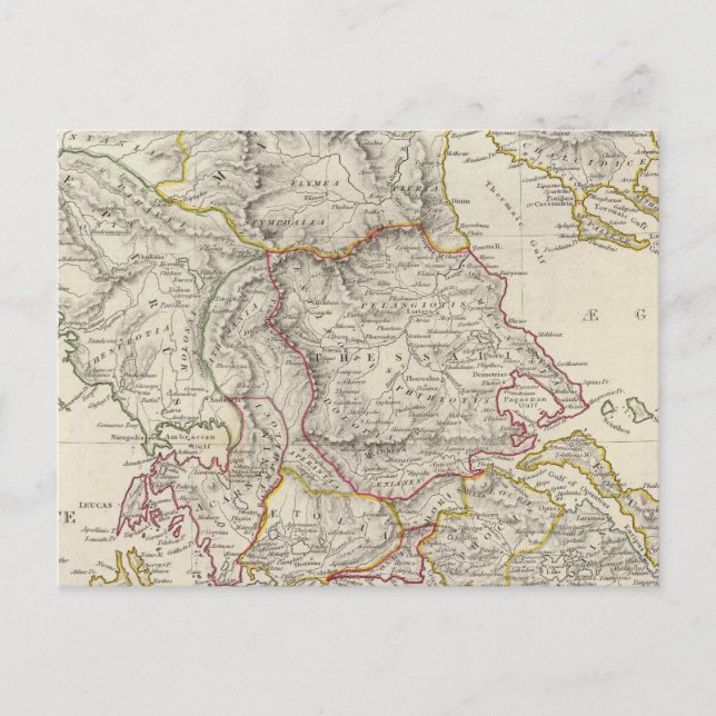 Ancient Greece, northern Postcard (Front)