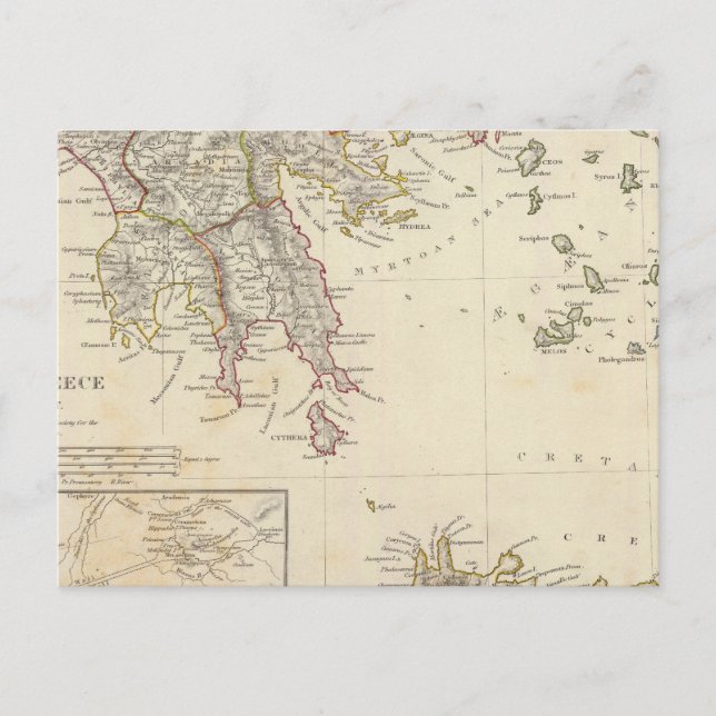 Ancient Greece, southern Postcard (Front)