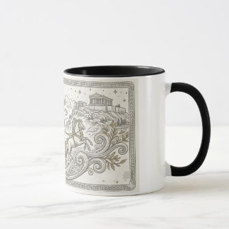 Ancient Greece With Digital AI Artwork Mug