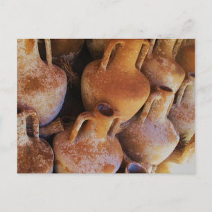 Ancient Greek Amphoras Postcard