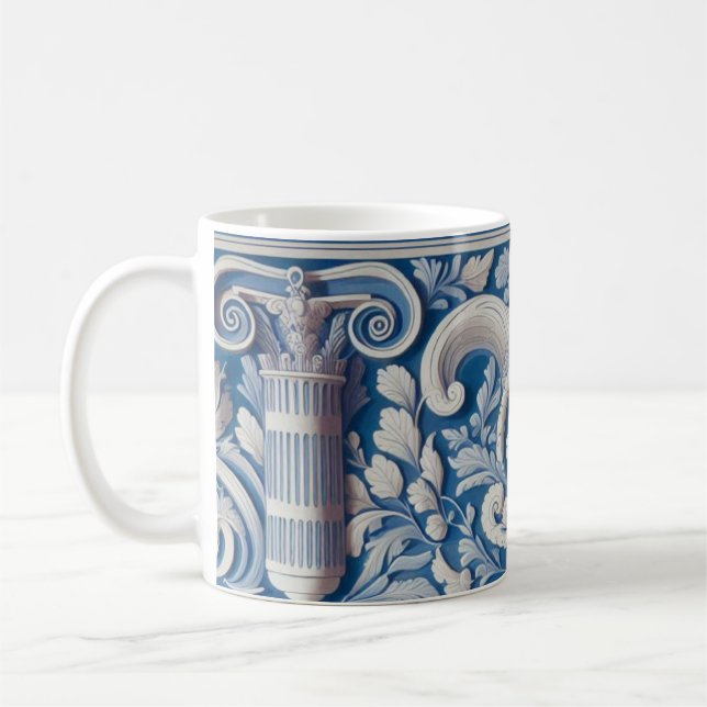 Ancient Greek Coffee Mug (Left)