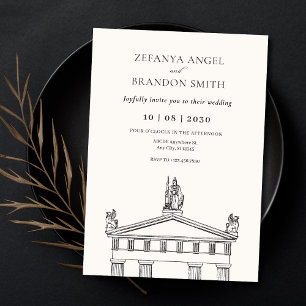 Ancient greek  invitation