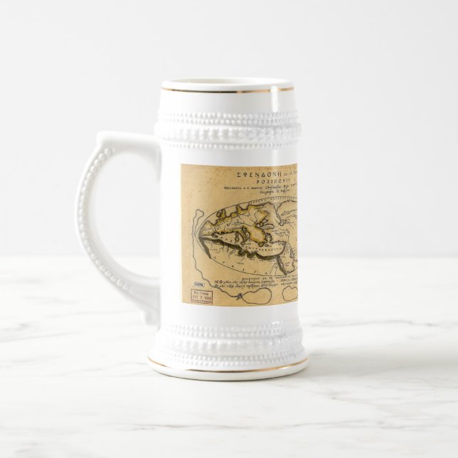 Ancient Greek Map Mug (Left)