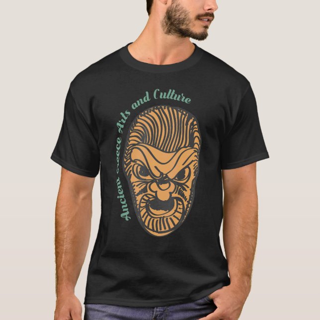 Ancient Greek Masks T-Shirt (Front)