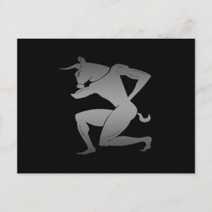 Ancient Greek Minotaur Postcard