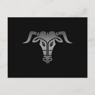 Ancient Greek Minotaur´s Face Postcard
