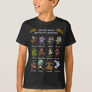 Ancient Greek Mythology Monsters T-Shirt
