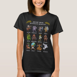 Ancient Greek Mythology Monsters T-Shirt