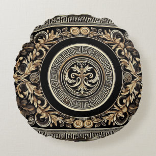 Ancient Greek Round Cushion