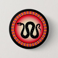 Ancient Greek Shields: Snake (Fire)