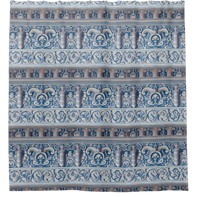 Ancient Greek Shower Curtain (Front)