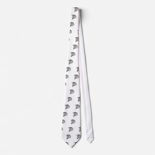 Ancient Greek Spartan Helmet Tie (Front)
