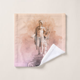 Ancient Greek statue of Apollo Wash Cloth