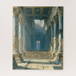 Ancient Greek Temple Ruins Jigsaw Puzzle