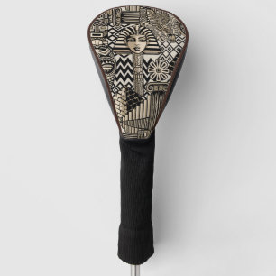 Ancient Historical Symbols Tattoo Style Golf Head Cover