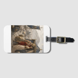 Ancient history luggage tag