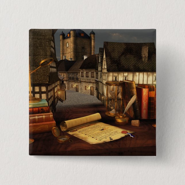 Ancient Horizons Button (Front)