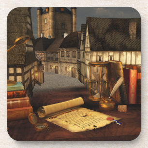 Ancient Horizons Cork Coaster