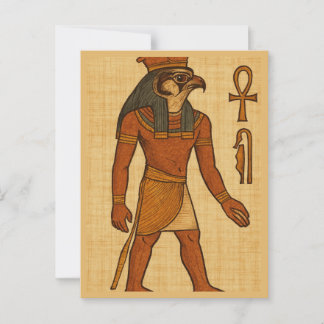 Ancient Horus Sacred Egyptian Postcard Art
