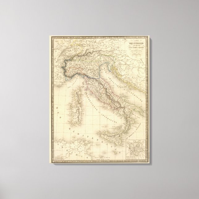 Ancient Italy 2 Canvas Print (Front)