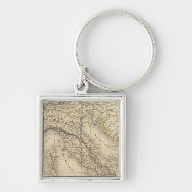 Ancient Italy 3 Key Ring (Front)