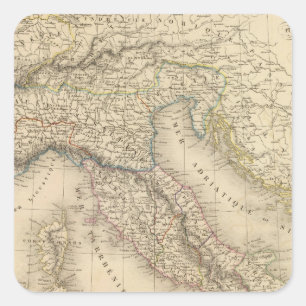 Ancient Italy 3 Square Sticker
