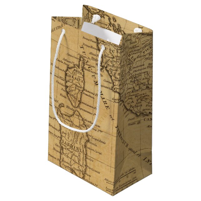 Ancient Italy Small Gift Bag (Back Angled)