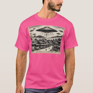 Ancient Japan Ufo Encounter T-Shirt