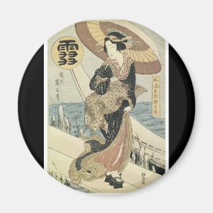 Ancient Japanese Art magnet