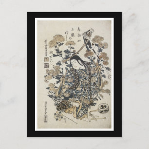Ancient Japanese Art Postcard