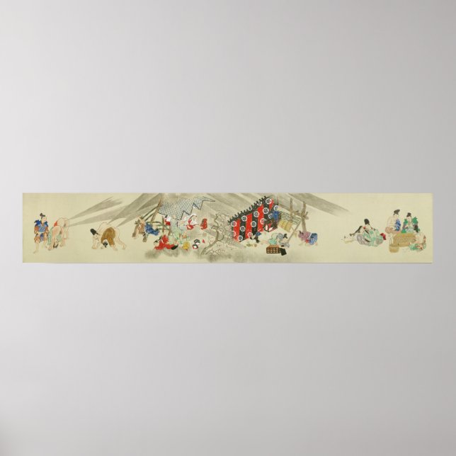 Ancient Japanese Fart Battle - Second Scroll Poster (Front)