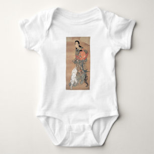 Ancient Japanese Painting Baby Bodysuit