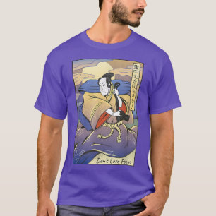 Ancient Japanese Retro Samurai Warrior Photographe T-Shirt