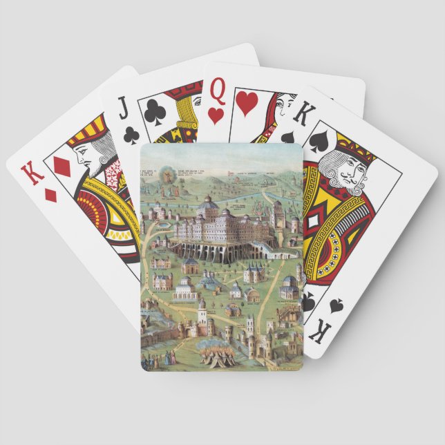 ANCIENT JERUSALEM PLAYING CARDS (Back)