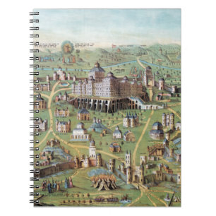 ANCIENT JERUSALEM SPIRAL NOTEBOOK