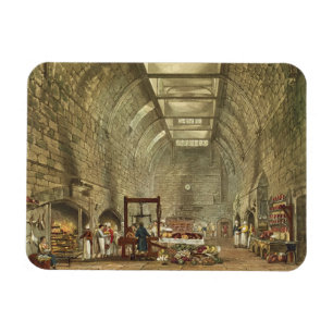 Ancient Kitchen, Windsor Castle, engraved by Willi Magnet
